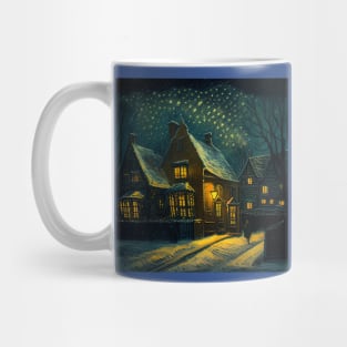 Starry Night Over Godric's Hollow Mug